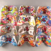 1pc Silicone Protective Skin Case for XBox One Controller Protector Water Transfer Printing Camouflage Cover Grips Caps