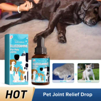 Pet Joint Relief Drop Joint Nutritional Supplements Relieve Painful Joint Repair Cartilage Reduce Inflammation Dog Glucosamine