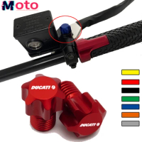 For Ducati Monster 821 696 795 Multistrada 950 1100 1260 1200 Scrambler 400 800 Motorcycle M10*1.25 Mirror Hole Plug Screw