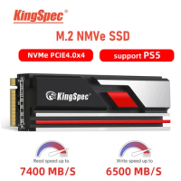 KingSpec SSD NVMe M2 512GB 1TB 2TB SSD PCIe4.0 M.2 2280 With DRAM Cache Internal Solid State Disk Drive NVMe SSD For PS5 Desktop