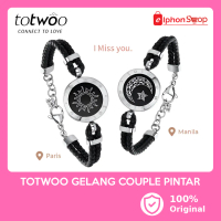 Gelang Couple TOTWOO Smart Bracelet LDR Kado Anniversary Birthday Gift Engagement Hadiah Lamaran