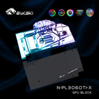 Bykski GPU Water Block For Pradeon RX3060TI 8G D6 Video Card Radiator,VGA Watercooler Copper Heatsink N-PL3060TI-X