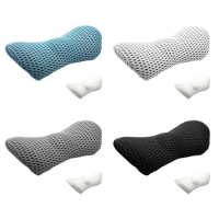 Car Back Pillow Back Pain Relief Seat Support Ergonomic Spine Protect Low Back Cushion Sleeping for Office Chair Car Accessories