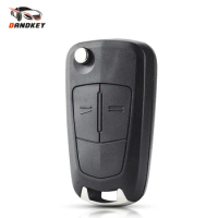 2 Buttons Flip Remote Folding Car Key Shell For Vauxhall Opel Corsa Astra Vectra Signum Car Key Case Car Cover No Chip key shell