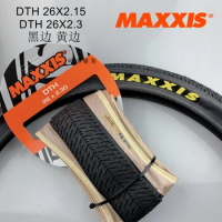 ! Maxxis DTH Black Edge Retro Yellow Edge 26*2.15\2.3 Street Bike FGFs Action Dead Flying Dirt Slope Car Outer Tire
