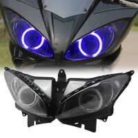 Motorcycle Headlight Projector HID Bi-Xenon Headlight Assembly For YAMAHA FZ6S 2003-2009 Head Light Lamps faros led para motos