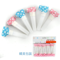 吹笛-點點 10入，拉旗/慶生/婚禮佈置/會場佈置/生日派對/園遊會/party，X射線【Y030006】