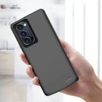 Silm Silicone Shockproof battery charger case For OPPO Reno 4 Pro Extenal Power Bank For OPPO Reno 3 Pro PowerBank Back Cover