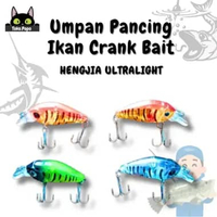 Umpan Pancing Cansting Minnow Crank Bait Mini Fishing Lure.