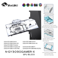 Bykski 3090 3080 GPU Water Cooling Block For GALAX GeForce RTX 3090/3080 GAMER, Computer Graphics Card Liquid Cooler