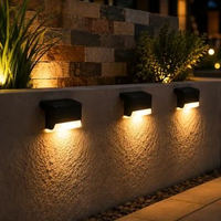 Lampu Taman Tenaga Surya – Solar Panel Lamp, Otomatis Nyala, Tahan Cuaca & Air, Hemat Energi Hitam
