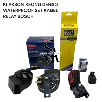 PAKET KLAKSON KEONG DENSO - KLAKSON KEONG DENSO WATERPROOF SET KABEL RELAY BOSCH