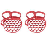 Hot 2X Silicone Sling Lifter Accessories Compatible With Instant Pot 6 Qt And 8 Qt, And Other Brand Pressure Cookers, Red