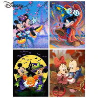 Disney 5D Diamond Mosaic Mickey Mouse New Collection Painting Cartoon Cross Stitch Diamond Embroidery Animal Home Decor