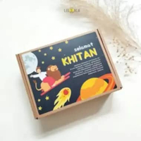 Hampers Sajadah Sola Suede Embossed Polos Simple Souvenir Lebaran Oleh2 Haji Umrah Kemas Box Stiker 