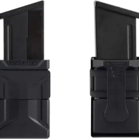 Universal Single or Double Stack Magazine Holder 1911 Pistol Mag Pouch For Belt Tactical Mag Holster Pouches Fits Glock 19 43 17