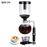 Classic Siphon Coffee Maker DIY Coffee Pot High Temperature Resistance Syphon Pots Hand Brewed Coffee Set