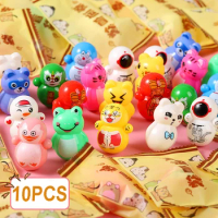 10pcs Fun Mix Surprise Mix Bag Cute Non Upside Down Animal Model Surprise Box Fake Candy Guess Kids Toys