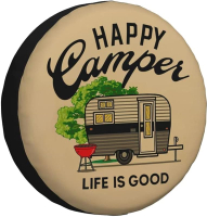 ฝาครอบยางอะไหล่ Weatherproof Universal Wheel Protectors สำหรับ RV Camper Travel Trailer SUV Truck 15