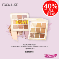 (READY & ORI) Focallure Code Series Nine Colors Eyeshadow FA 167
