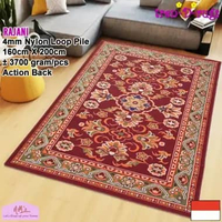 Tren-D-rugs Karpet modern klasik vintage persian retro jumbo alas duduk lantai ruang tamu kamar tidu