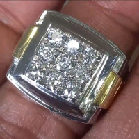 Aksesoris souvenir fashion pria 1,20ct 1685f