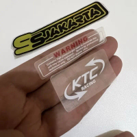 Stiker Sticker Shock Ktc Racing Transparan