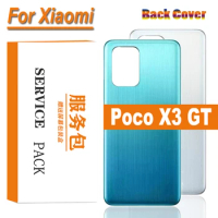 New Back Housing for Xiaomi POCO X3 GT Battery Cover for Xiaomi poco x3 GT Back housing Cover For Xiaomi Poco X3gt Black housing