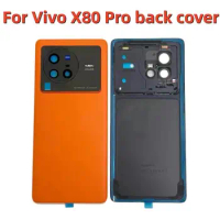 For Vivo X80 Pro Battery Cover Repair Replace Back Door Rear Case for vivo x80pro Battery Cover