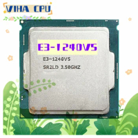 Xeon E3-1240 v5 E3 1240v5 E3 1240 v5 3.5 GHz Quad-Core Eight-Thread CPU Processor 80W LGA 1151
