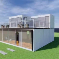 Wholesale Factory price container office 20ft 40ft summer house modular Home Container Homestay