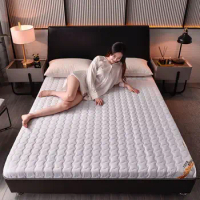 Folding Latex Tatami Mattress for Adult Children's Beds Single Mattress Topper Bed Cushion Home Bedroom Furniture Bed Cushion