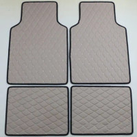 For Mini All Model ONE R52 COOPER R56 Paceman Clubman Countryman Car Floor Mats Leather Interior Parts Rugs Auto Accessories