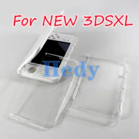 1set For Nintendo New 3DS XL Console Plastic Clear Crystal Protective Hard Shell Skin TPU Case Cover For NEW 3DSXL LL
