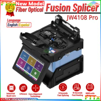 Joinwit JW4108-pro Fusion splicer Machine 6 motor 6S splicing machine with Fiber cleaver tool kits