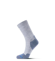 ├登山樂┤美國 FITS light hiker - crew 中筒 全腳掌輕避震 健行 登山 羊毛襪-淡藍 # F1002-404 保固兩年