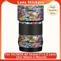 For VILTROX AF 56mm F1.4 Z Decal Skin Vinyl Wrap Film Camera Lens Body Protective Sticker Protector Coat (For Nikon Mount)