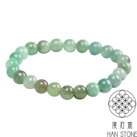【漢石齋】天然翡翠A貨 手珠手串 冰糯種飄花(7mm/ 24pcs)