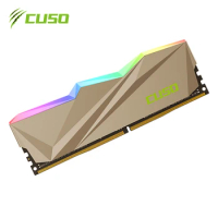 CUSO ddr4 ram RGB 32G 16GBx2 3200MHz 3600MHz Memoria Ram Gaming Memory DIMM For Desktop Dual Channel memoria ram ddr4