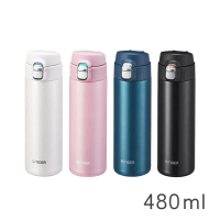 【中港虎牌】(夢重力)彈蓋型保溫杯-480mL(MMJ-S048)-珠光白