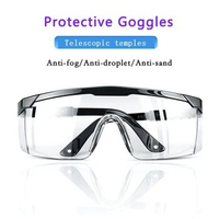 Bicycle Glasses Riding Driving Eyewear Sunglasses Running Anti-fog Safety Goggles Impact-proof Pull-leg Goggles