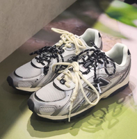 NEW BALANCE 休閒鞋 NB 204L 金屬白黑 復古 經典 男女 U204LSWD