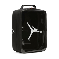 Nike 鞋袋 Jordan Shoe Bag 黑 白 透明 喬丹 包包 手提包 亮面 漆皮 JD2323009GS-001