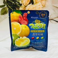 日本 Kasugai 春日井 PREMIUN 濃厚雷根軟糖 75g 三種風味 濃厚柑橘/濃厚葡萄/濃厚蘋果/濃厚哈密瓜/濃厚奇異果/濃厚桃子 多種風味供選 濃厚