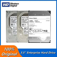 Western Digital WD 3.5" Enterprise HDD 8T 10TB 14TB 16T 20T SATA 7200RPM SATA 6Gb/s 512M Hard Drive Original
