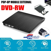 60set Portable 2 IN 1 Ultra Slim External Type-c USB 3.0 DVD RW DVD-RW CD-RW CD Writer Drive Burner Reader Player For Laptop PC
