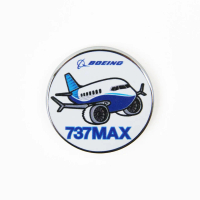Boeing 737 MAX Pudgy Pin Original Merchandise