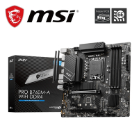 微星 PRO B760M-A WIFI D4 主機板