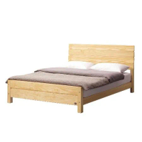 唯熙傢俱 威爾遜松木5尺雙人床(臥室 雙人床 實木床架 床架)