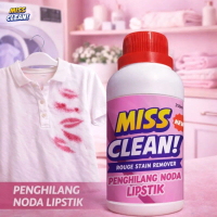 Miss Clean Penghilang pakaian noda membandel bekas lipstik di baju seragam sekolah berwarna dan puti